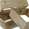 Ekena Millwork Square, Open Back, Vintage Farmhouse Shadow Box Shelves, Barnwood Decor Collection, PK3 DECR15SBSQOBUF - alternate 6
